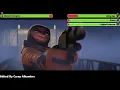 Diane Foxington vs The Bad Girls with healthbars