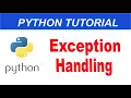 Exception Handling in Python Python Complete Course in