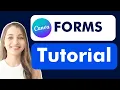 Canva Forms Tutorial 2025 Build Surveys Feedback Forms More
