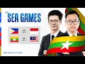 Lagu [Official Restream]SEAGames 33rd|Men's (Day3)P-2 Burmese 🇲🇲 LIVE🔴