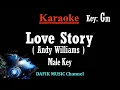 Download Lagu Love Story (Karaoke) Andy Williams Male key Gm /Low key