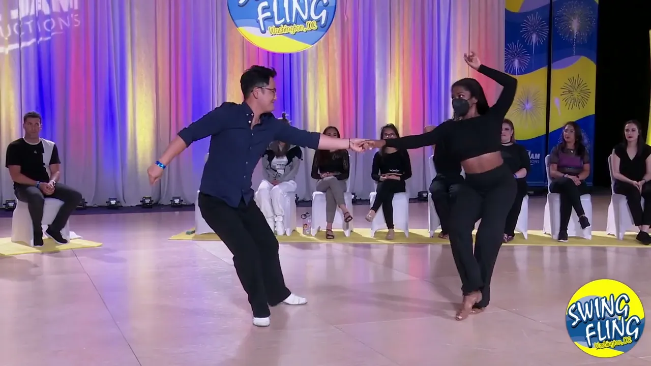 Swing Fling 2022 All Star Jack & Jill Jung Choe & Erica Smith