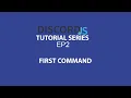 First command - Discord js Bot Tutorial Ep2