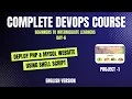 Day-6 Deploy PHP MySQL Website Using Shell Script Complete DevOps Course 60 Days English