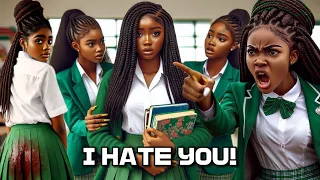 They bullied her at school for no reason but what happened at last shocked them #africanfolktales