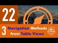3 Ways to Navigate from a Table View Cell - Part 22