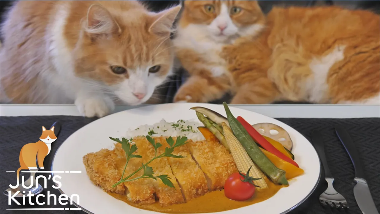 カツカレー(豚カツカレー)