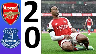 Arsenal vs Everton (2-0) Extended Highlights | Ezri KONSA GOAL! Premier League 26/27