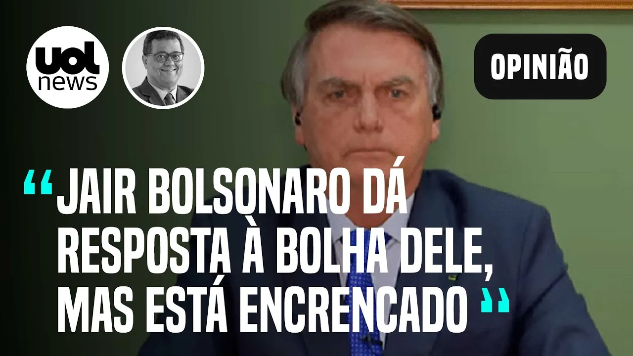 Bolsonaro dá resposta que serve à bolha dele, mas não funciona para a PF, diz Tales Faria