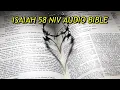 ISAIAH 58 NIV BIBLE with text