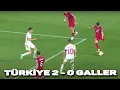 Ozet I Turkiye 2-0 Galler I 2024 Avrupa Sampiyonasi Elemeleri