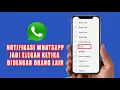Download Lagu Cara Merubah Notifikasi Whatsapp Jadi Elegan didengar Tidak Alay (Super Flexing)