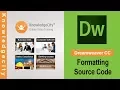Dreamweaver CC tutorial Formatting Source Code Knowledgecity com