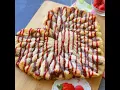Puff Pastry Heart with Nutella filling