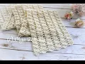 Download Lagu How to Crochet Very Easy Lacy Scarf, Lacy Rows Stitch, Crochet Video Tutorial