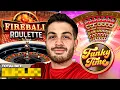 MASSIVE SPINS FIREBALL ROULETTE FUNKY TIME