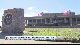 Bowie County adopts resolution declaring themselves a second amendment sanctuary