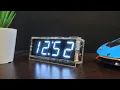 DIY digital Clock Kit with 7 segment LEDs - build