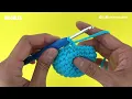 Left-handed crochet How to invisibly decrease dec stitches in crochet