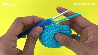 Left-handed crochet How to invisibly decrease dec stitches in crochet