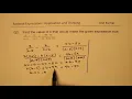 Rational Expressions Application and Thinking Test MCR3U Unit2