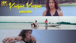 konjam konjam offical video 4k video song arya sameksha yuvan shankar raja