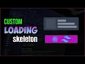 How to Create a Skeleton Loader in React JS Bangla custom skeleton bangla using React js