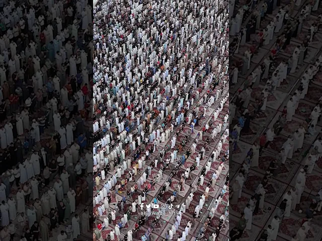 ⁣أصواتٌ كبَّرت بإسم ربها واستبشرت بحلول العيد السعيد في الصحن الكاظمي الشريف