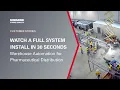 Warehouse Automation System Installation for Pharmaceutical Distribution Raymond Storage Concepts