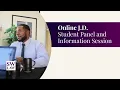 Online J D Student Panel and Information Session