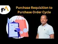Purchase Requisition to Purchase Order Cycle