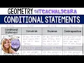 Geometry - Conditional Statements