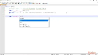 Getting Started with Object-Oriented Programming in Python 3 Working with Constructors packtpub com