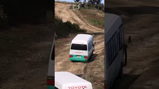 Gta5 Real Life Mod Toyota Coaster Advanture Short  Gta5 Real Life Mod Toyota Coaster Advanture Short