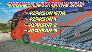 Download Share kodename klakson No PW bussid 3.7.1 || klakson stir 123 || bussid MP3