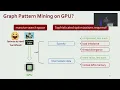 OSDI 22 - Efficient and Scalable Graph Pattern Mining on GPUs