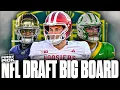 UPDATED 2026 NFL Draft Big Board FULL Top 50 Who s Ranked TOO HIGH and TOO LOW