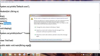 This Keyword in java Example-3 JAVA in Telugu Lecture-32