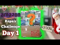 FIXING AMAZON RETURNS PALLET | DAY 1 2025 ADVENT Challenge