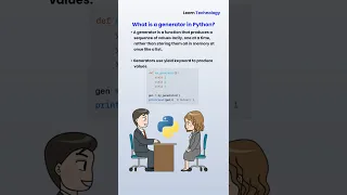 Generator in Python Python interview questions
