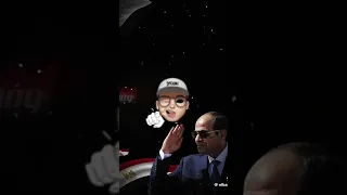 الرئيس عبدالفتاح السيسي أنا بتشرف أنه رءيسي 