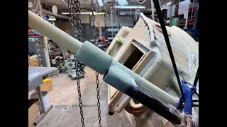 Better waterprof of aft mast.