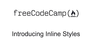 Introducing Inline Styles - React