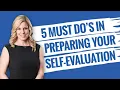 5 Self Evaluation Questions To Tackle In Your Next Self Assessment At Work