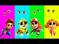 Download Lagu Wrong eyes👀 challenge DAME TU COSITA Paw Patrol Funny Puzzle Wrong Heads