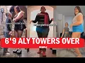 Lagu 6'9 Tall Girl Aly Easily Towers Over People