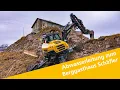 Download Lagu Hörler Tiefbau - Einsatz Schreitbagger im Alpstein für Werkleitungen zum Berggasthaus Schäfler