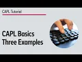 CAPL Basics by Vector - Three Examples Reloaded