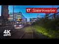 Download Lagu Magical dusk ✨ | 🚊 HTM Line 17 | 4K Tram Cabview | 🇳🇱 The Hague | Siemens Avenio