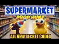 SUPERMARKET PROP HUNT MALL - ALL NEW SECRET CODES ALL NEW WEAPONS